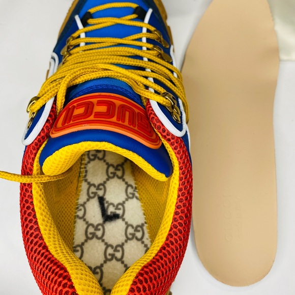 ‼️SOLD‼️Gucci Men's FLASHTREK Sneakers SIZE 9 NWB - Picture 9 of 12